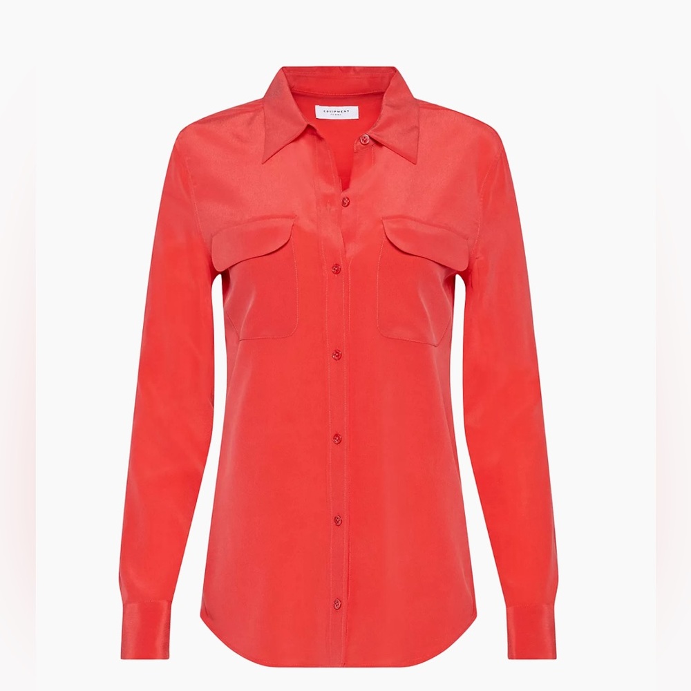 Equipment Signature Slim Silk Shirt